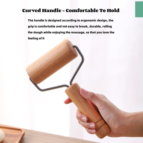 2pcs Wooden Rolling Pin For Baking