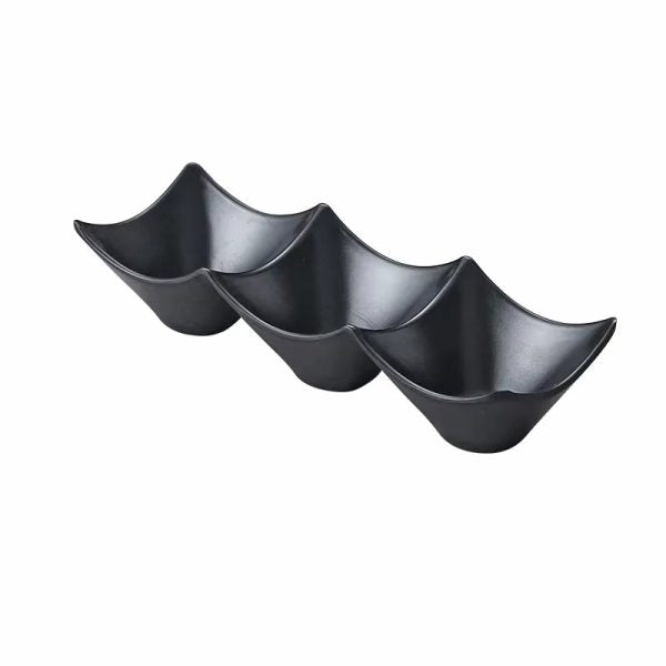 3-compartment Dipping Sauce Dish