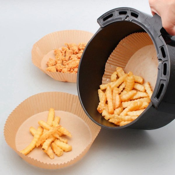 Air Fryer Disposable Paper Liner, 50 Pcs