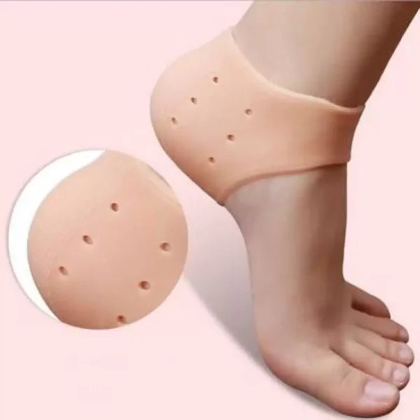 Half Heel Pain Anti-crack Silicone Set