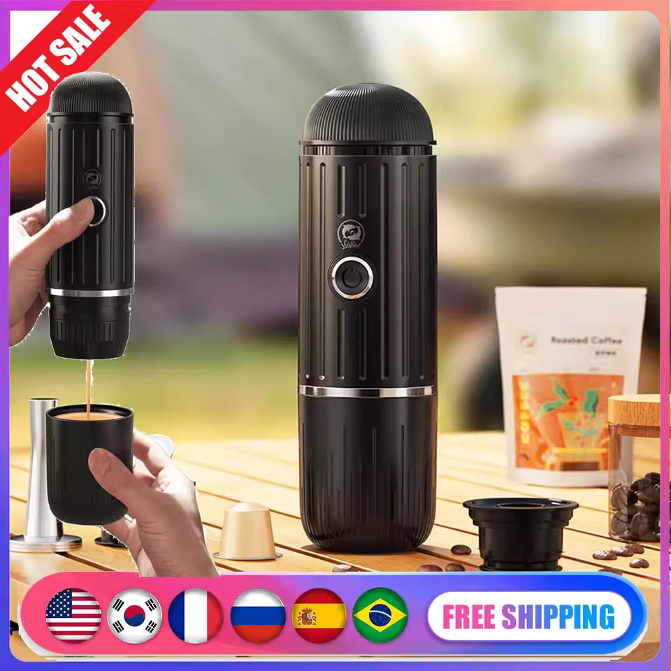 Portable Coffee Maker Electric Espresso Machine