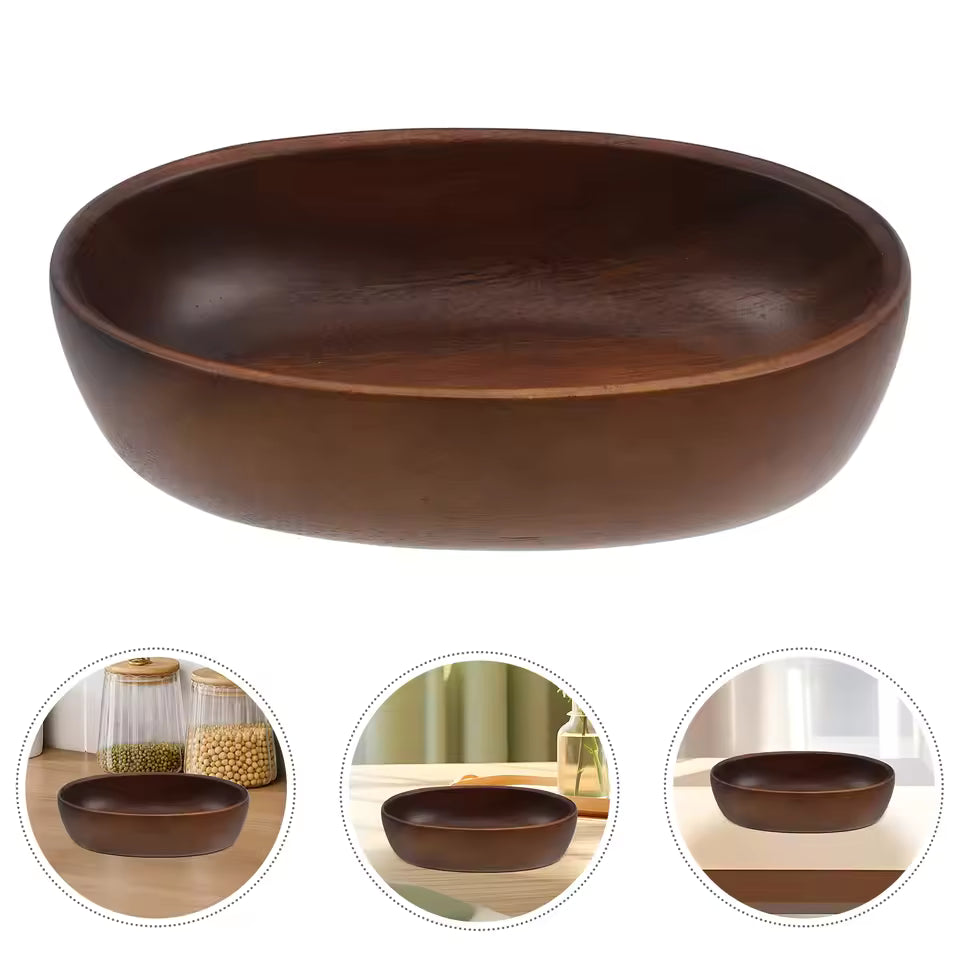 Wooden Salad Bowl Fruit Bowl