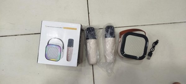 K12 Wireless Audio Microphone Bluetooth Speaker Portable Stereo Speaker