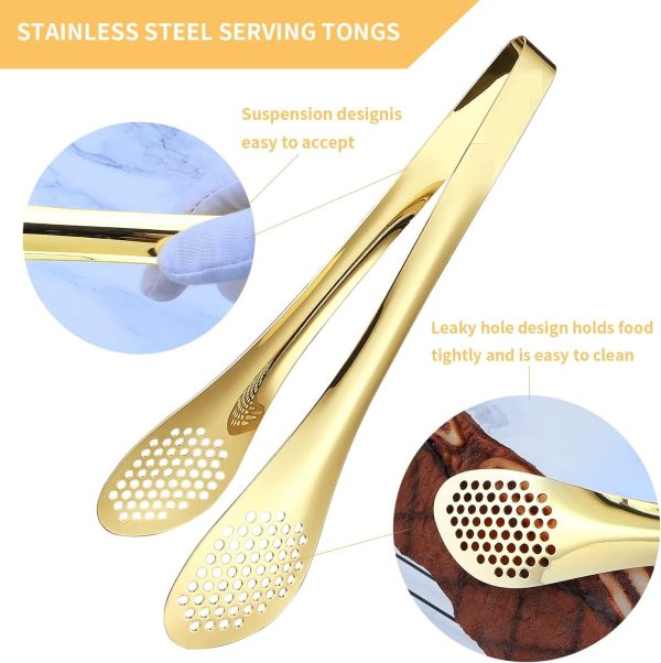 Mini Stainless Steel Food Serving Tong