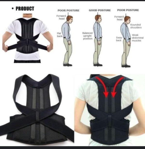 Back Posturm Spine Support Belt Adjustable Adult Corset Posture Correction