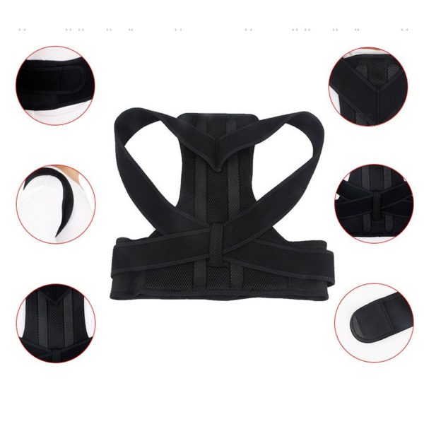 Back Posturm Spine Support Belt Adjustable Adult Corset Posture Correction