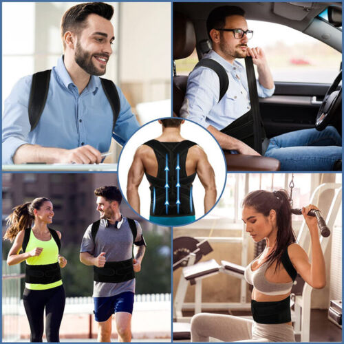 Back Posturm Spine Support Belt Adjustable Adult Corset Posture Correction