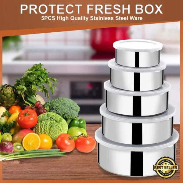 Stainless Steel Bowl Set Of 5