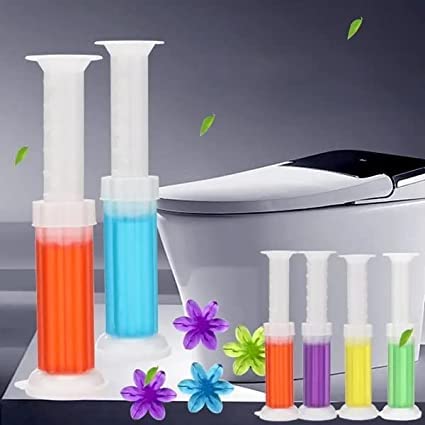 Toilet Cleaning Stamp Gel Toilet Injection Gel Flower Bathroom Cleaner