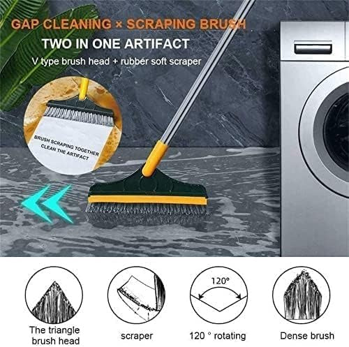 2 In 1 Floor Cleaning Brush Bathroom