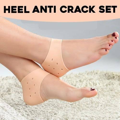 Half Heel Pain Anti-crack Silicone Set