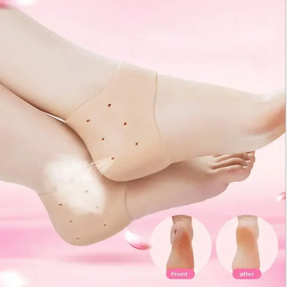 Half Heel Pain Anti-crack Silicone Set