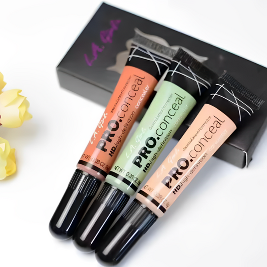 La_girl Hd Pro Concealer Pack Of 3