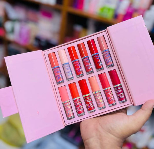 Mocallure 12-piece High Pigment Lip Gloss Set
