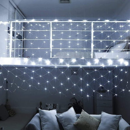 Net Outdoor Mesh Fairy Light For Decoration Waterproof 1.5×1.5 Meter Direct Electric ₨516