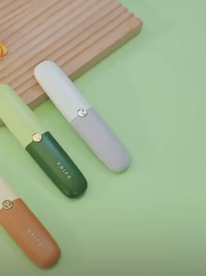 Stainless Steel 2 In 1 Fruit Cutting Knife With Peeler