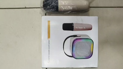 K12 Wireless Audio Microphone Bluetooth Speaker Portable Stereo Speaker