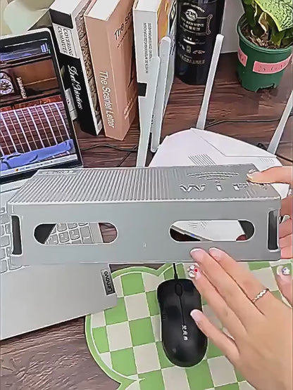 Wifi Router Shelf & Cable Organizer
