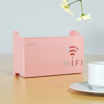 Wifi Router Shelf & Cable Organizer